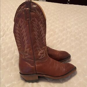 Boulet Brown western boots men’s size 10.5 D
